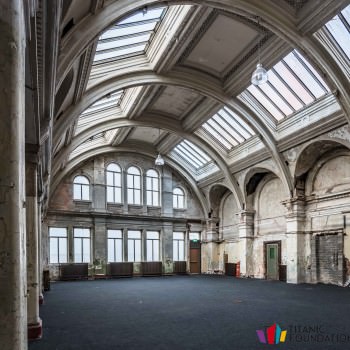 Drawing Office 2, sometimes referred to as the Accounts Office. It was said that this was where a ship began, before plans were drawn up clerks estimated how much it would cost to build. Credit Gareth O’Cathain Photography